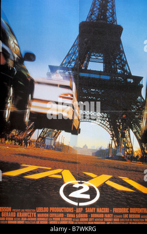 Taxi II Année : 2000 - France Réalisateur : Gérard Krawczyk affiche de film (FR) Banque D'Images