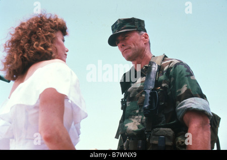 Heartbreak Ridge Année : 1986 USA Marsha Mason, Clint Eastwood Réalisateur : Clint Eastwood Banque D'Images