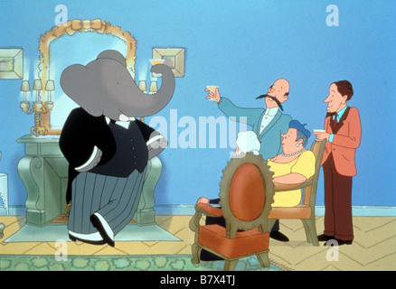 Babar : Roi des éléphants Année : 1999 France / Allemagne / Canada Directeur : Raymond Jafelice Animation Banque D'Images