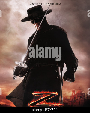 La légende de Zorro Année : 2005 USA Antonio Banderas Réalisateur : Martin Campbell Film Poster Banque D'Images