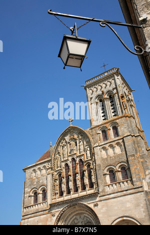 BASILIQUE SAINTE Madeleine de Vézelay BOURGOGNE FRANCE Banque D'Images