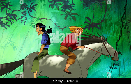 La route d'El Dorado Année : 2000 USA : Directeur d'animation Bibo Bergeron sera Finn Banque D'Images