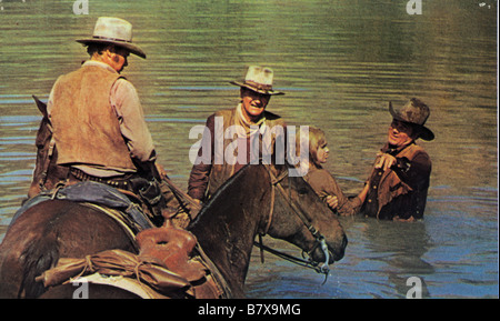 Les voleurs de trains Les Voleurs de Train Année : 1973 USA John Wayne, Ann-Margret Burt Kennedy Directeur : Banque D'Images