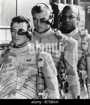 Soldat universel Année : 1992 USA Jean-Claude Van Damme, Dolph Lundgren Directeur : Roland Emmerich Banque D'Images