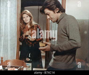 Le professeur Prima notte di quiete, La Année : 1972 - Italie Alain Delon, Lea Massari Valerio Zurlini Directeur : Banque D'Images