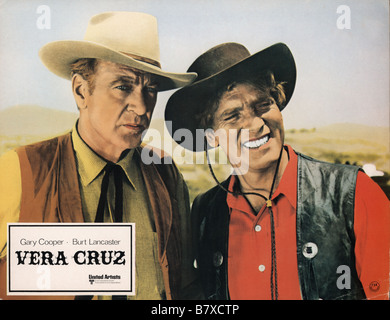 Vera Cruz Année : 1954 USA Gary Cooper, Burt Lancaster Réalisateur : Robert Aldrich Banque D'Images