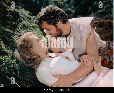 Les Vikings Année : 1958 USA Tony Curtis, Janet Leigh Directeur : Richard Fleischer Banque D'Images