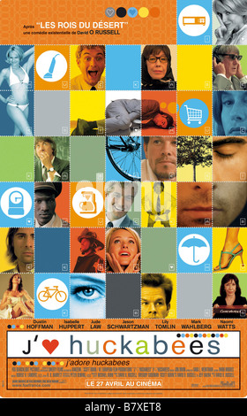 J'adore huckabees I heart huckabees Année : 2004 USA Affiche / Poster Directeur : David O. Russell Banque D'Images