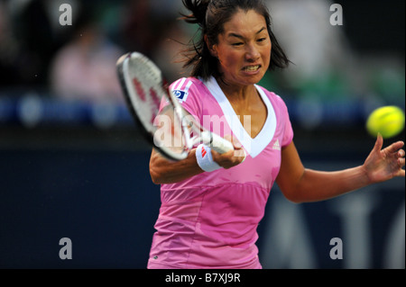 Kimiko Date Krumm JPN 28 SEPTEMBRE 2008 Tennis AIG Dimanche Séance de formation pour les Kei Nishikori AIG Japon Open Tennis Championships 2008 au Colisée Ariake Tokyo Japon Photo de Jun Tsukida AFLO SPORT 0003 Banque D'Images