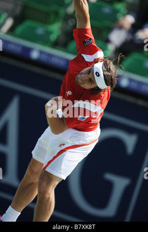 David Ferrrer ESP 2 OCTOBRE 2008 Tennis AIG Japon Open Tennis Championships 2008 Mens des célibataires au Colisée Ariake Tokyo Japon Photo par Masakazu Watanabe AFLO SPORT 0005 Banque D'Images