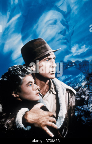 Pour qui sonne le glas Année : 1943 USA Réalisateur : Sam Wood Ingrid Bergman, Gary Cooper Banque D'Images