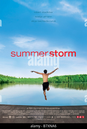 Sommersturm summer storm Année : 2004 - Allemagne Réalisateur : Marco Kreuzpaintner Movie poster (Int) Banque D'Images