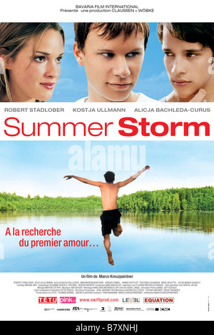 Sommersturm summer storm Année : 2004 - Allemagne Réalisateur : Marco Kreuzpaintner affiche de film Banque D'Images