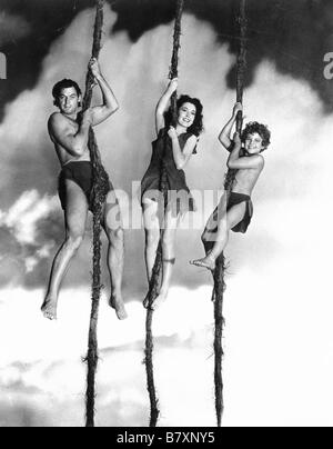 Tarzan's Secret Treasure Année : 1941 USA Johnny Weissmuller Maureen O'Sullivan, John Sheffield Directeur : Richard Thorpe Banque D'Images