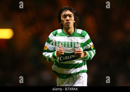 Celtique Shunsuke Nakamura 12 NOVEMBRE 2008 Premier League écossaise de football entre Celtic 30 Kilmarnock au Celtic Park Glasgow Banque D'Images