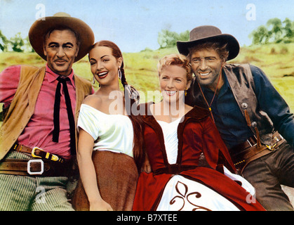 Vera Cruz Année : 1954 USA Réalisateur : Robert Aldrich, Gary Cooper, Burt Lancaster, Sara Montiel, Denise Darcel Banque D'Images