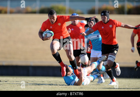 Hendrik Tui Teikyo 6 décembre 2008 Rugby le match de championnat entre les collèges de Kanto Université Teikyo 43 0 L'Université de Keio au stade de Rugby Kumagaya Japon Tokyo Photo par Atsushi Tomura AFLO SPORT 1035 Banque D'Images