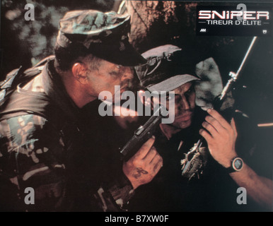 Sniper, tireur d'élite Sniper Année : 1993 USA / Pérou Billy Zane, Tom Berenger Réalisateur : Luis Llosa Banque D'Images