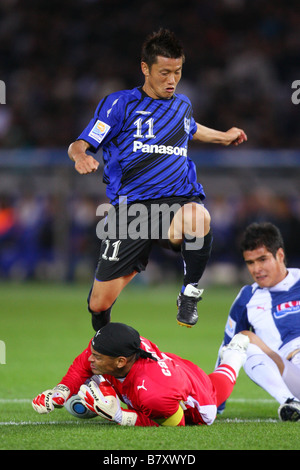 Ryuji Bando Gamba 21 décembre 2008 FIFA Coupe du Monde Football Club Japon 2008 3ème place Match match entre Gamba Osaka 10 Pachuca à Yokohama International Stadium Kanagawa Japon Photo de Daiju Kitamura AFLO SPORT 1045 Banque D'Images