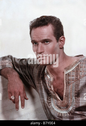 Charlton Heston. Ben-Hur Année : 1959 USA Réalisateur : William Wyler Banque D'Images