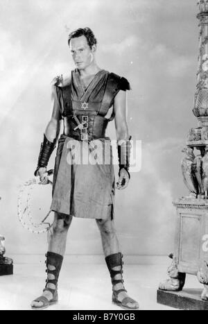 Charlton Heston. Ben-Hur Année : 1959 USA Réalisateur : William Wyler Banque D'Images