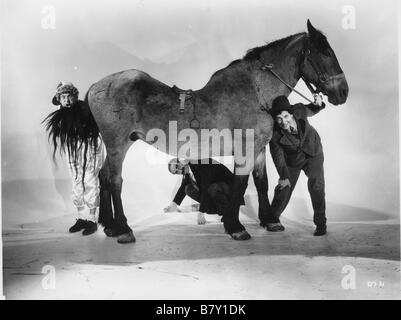 Une journée aux courses Année : 1937 USA Groucho Marx, Chico Marx, Harpo Marx Réalisateur : Sam Wood Banque D'Images