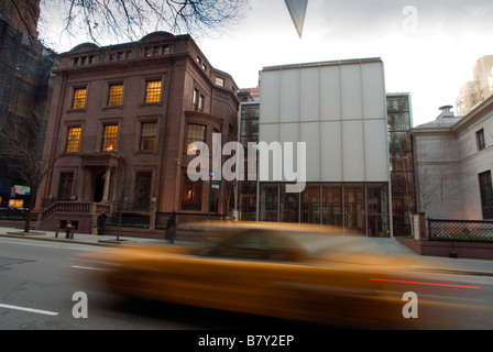 Le Morgan Library sur Madison Avenue à New York Banque D'Images