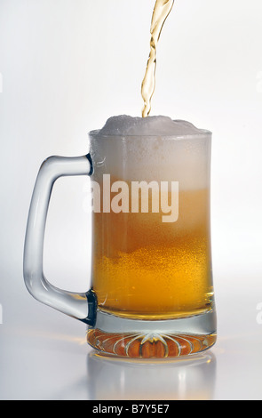 Pinte de bière Banque D'Images