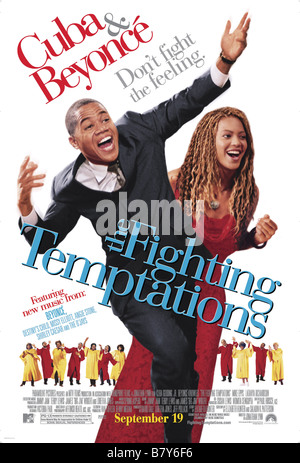 The Fighting Temptations The Fighting Temptations Année : 2003 USA , Directeur de l'Affiche Affiche : Jonathan Lynn Banque D'Images