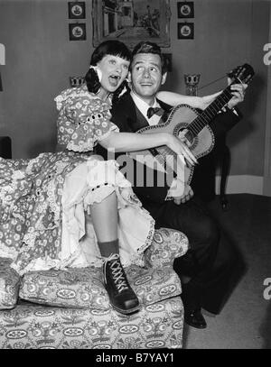 Lucille ball et Desi Arnaz dans la sitcom 'I Love Lucy' Banque D'Images