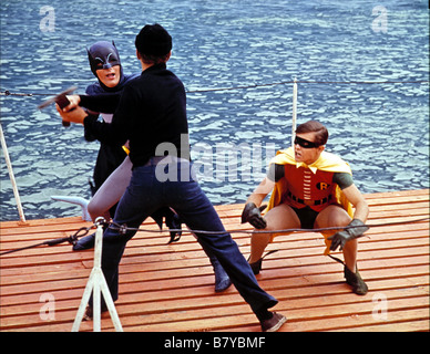 Série TV Batman 1966-1968 USA Réalisateur : Leslie H. Martinson Adam West, Burt Ward Banque D'Images