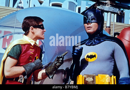 Série TV Batman 1966-1968 USA Réalisateur : Leslie H. Martinson Adam West, Burt Ward Banque D'Images