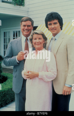 Dallas [Série TV] 1978-1991 Année : 1978 USA créée par David Jacobs Patrick Duffy, Larry Hagman, Barbara Bel Geddes Banque D'Images