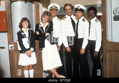 Le bateau d'amour Série TV 1977-1986 USA Réalisateur : Jack Arnold, Ray Austin Gavin MacLeod , Jill Whelan , Fred Grandy , Lauren Tewes , Banque D'Images