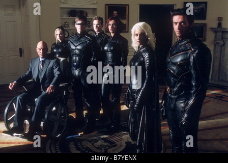 X-Men 2 Année : 2003 USA Patrick Stewart, Anna Paquin, James Marsden, Shawn Ashmore, Famke Janssen, Halle Berry, Hugh Jackman Réalisateur : Bryan Singer Banque D'Images