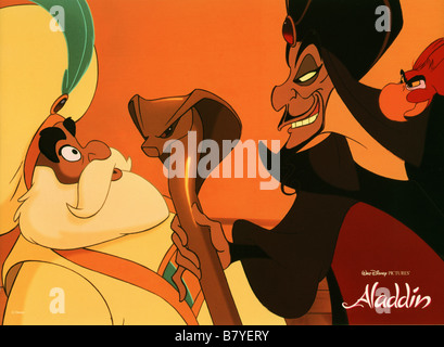 Aladdin Année : 1992 USA Réalisateur : Ron Clements, John Musker Animation Banque D'Images