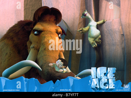 L'âge de glace USA Année : 2002 Réalisateur : Chris Wedge, Carlos Saldanha Animation Banque D'Images