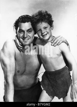 Tarzan trouve un fils ! Année : 1939 USA Johnny Weissmuller , Johnny Sheffield Directeur : Richard Thorpe Banque D'Images