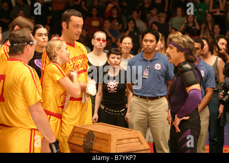 Dodgeball : A True Underdog Story Année : 2004 USA Ben Stiller, Christine Taylor, Vince Vaughn Réalisateur : Rawson Marshall Thurber Banque D'Images