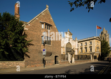 Peterhouse College Cambridge, le plus ancien collège universitaire de Cambridge, Angleterre Banque D'Images