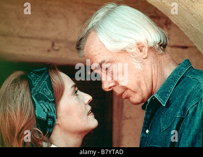 Monte Walsh Monte Walsh Année : 1970 USA Lee Marvin , Jeanne Moreau Réalisateur : William A. Fraker Banque D'Images