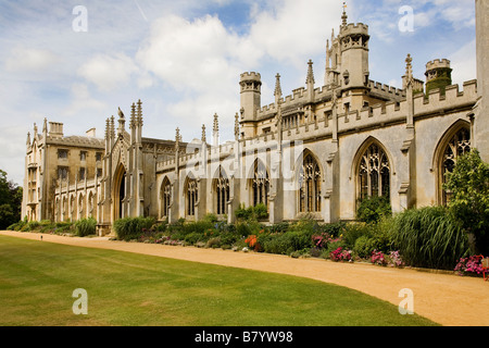 St. John's College Cambridge, Université de Cambridge, Angleterre. Banque D'Images