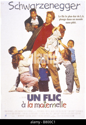 La maternelle Cop Année : 1990 USA Arnold Schwarzenegger affiche, poster Réalisateur : Ivan Reitman Banque D'Images