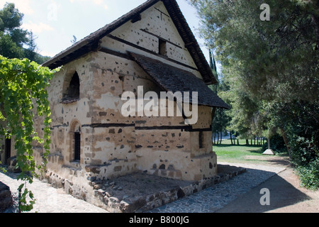 Saint Nicholas Church (Ayios Nikolaos tis Stegis), près de Galata, de montagnes Troodos Banque D'Images