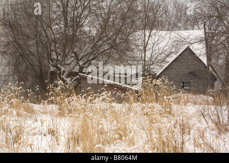 Héros du Sud grange VT sur Rt 314 Banque D'Images