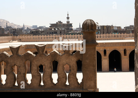 Tulun mosquée dans le Caire, Egypte Banque D'Images