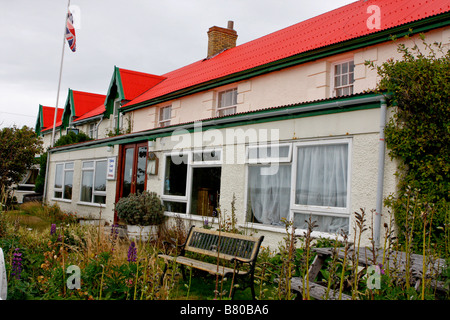 Hôtel Port Stanley Falkland Islands Banque D'Images