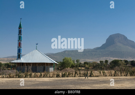 Mosquée de l'Afrique Ethiopie montagnes de balle Banque D'Images