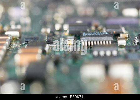 Carte de circuit imprimé Banque D'Images