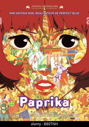 Paprika Année : 2006 - Japon Réalisateur : Satoshi Kon affiche de film d'Animation (Fr) Banque D'Images